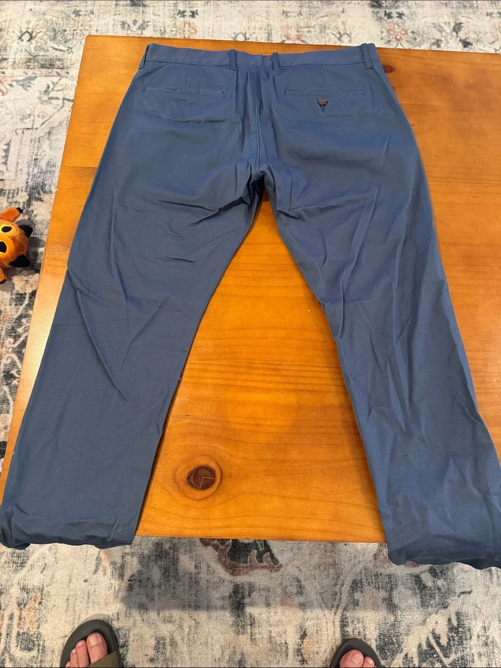 J Crew Men’s Flex Pant Slim Fit Chino Blue Pants (34x30) - NEVER WORN